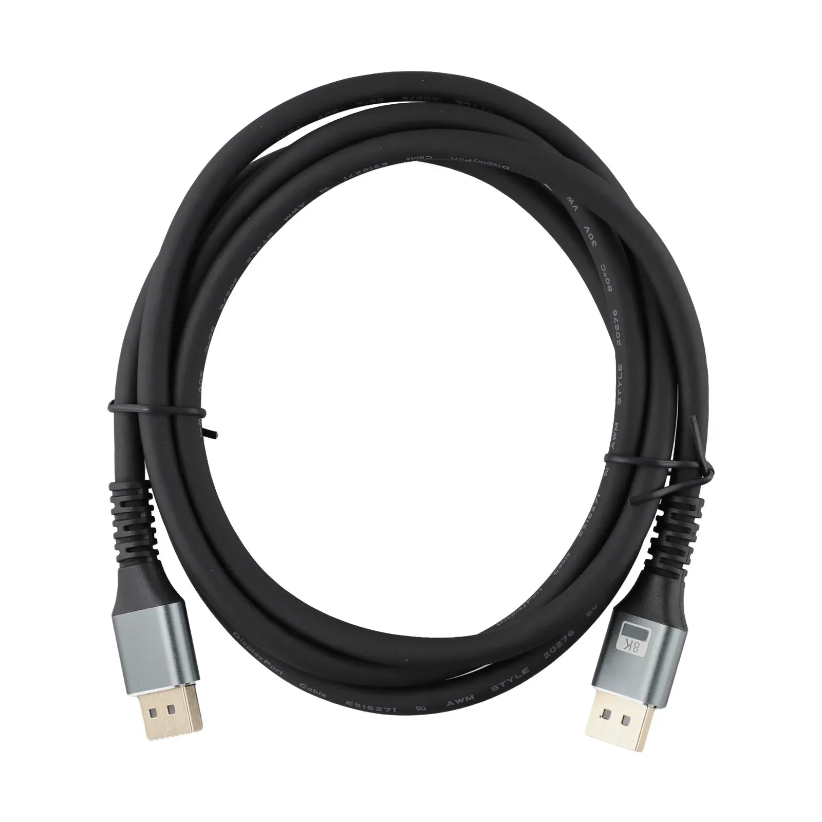 Кабель Displayport высокой четкости черный