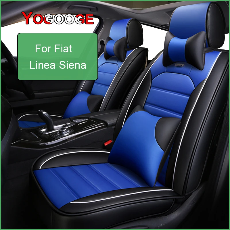 

YOGOOGE чехол на автомобильное сиденье для Fiat Linea Siena автомобильные аксессуары интерьер (1 сиденье)