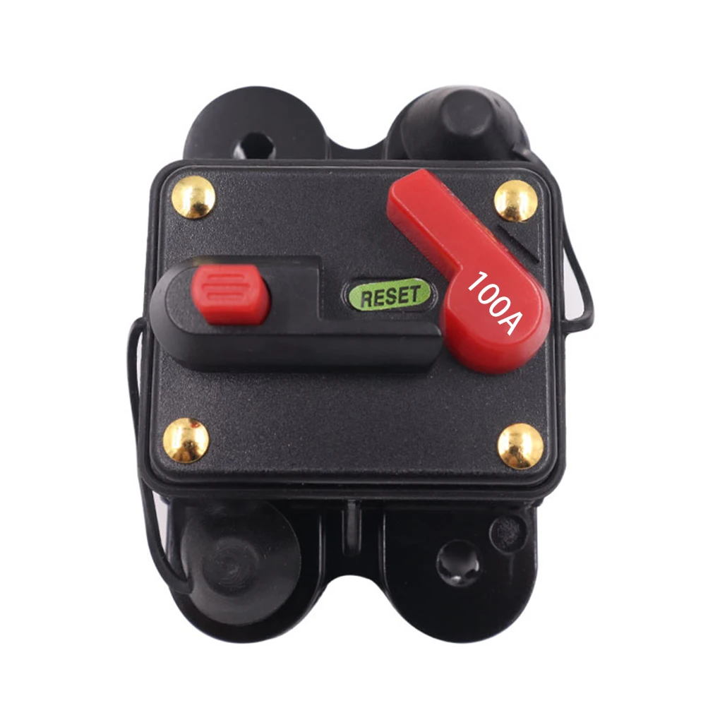 1/2/3/5 Auto Speaker Circuit Breaker Portable Removable IP67 Waterproof Replacing Short-circuit Protection Fuse Accessories 100A