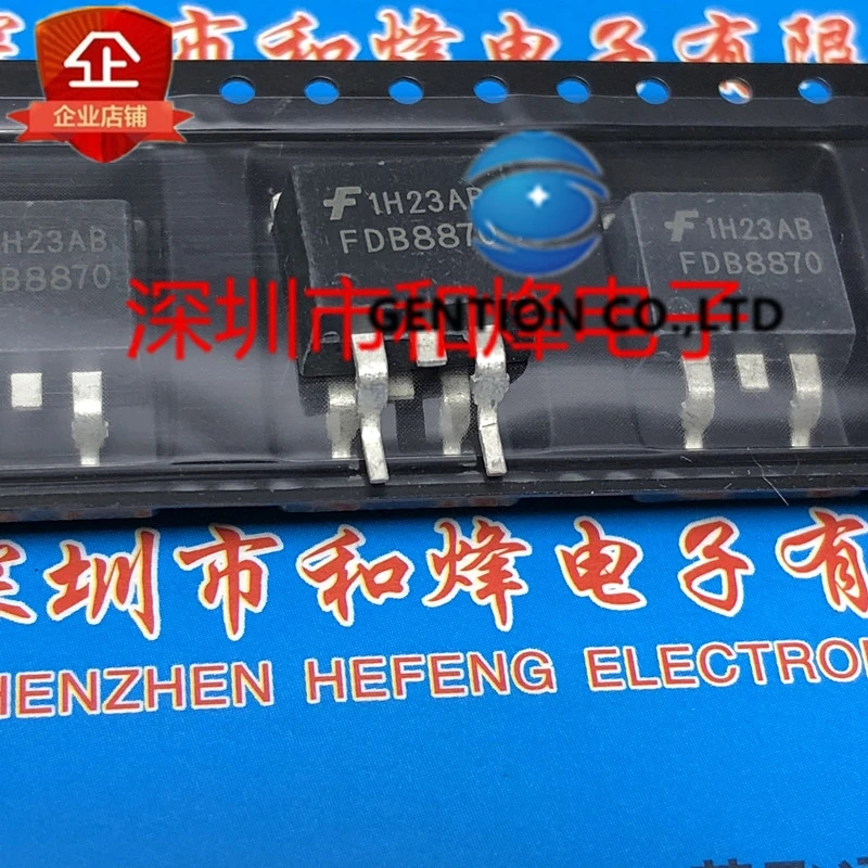 

10PCS FDB8870 TO-263 30V 160A in stock 100% new and original