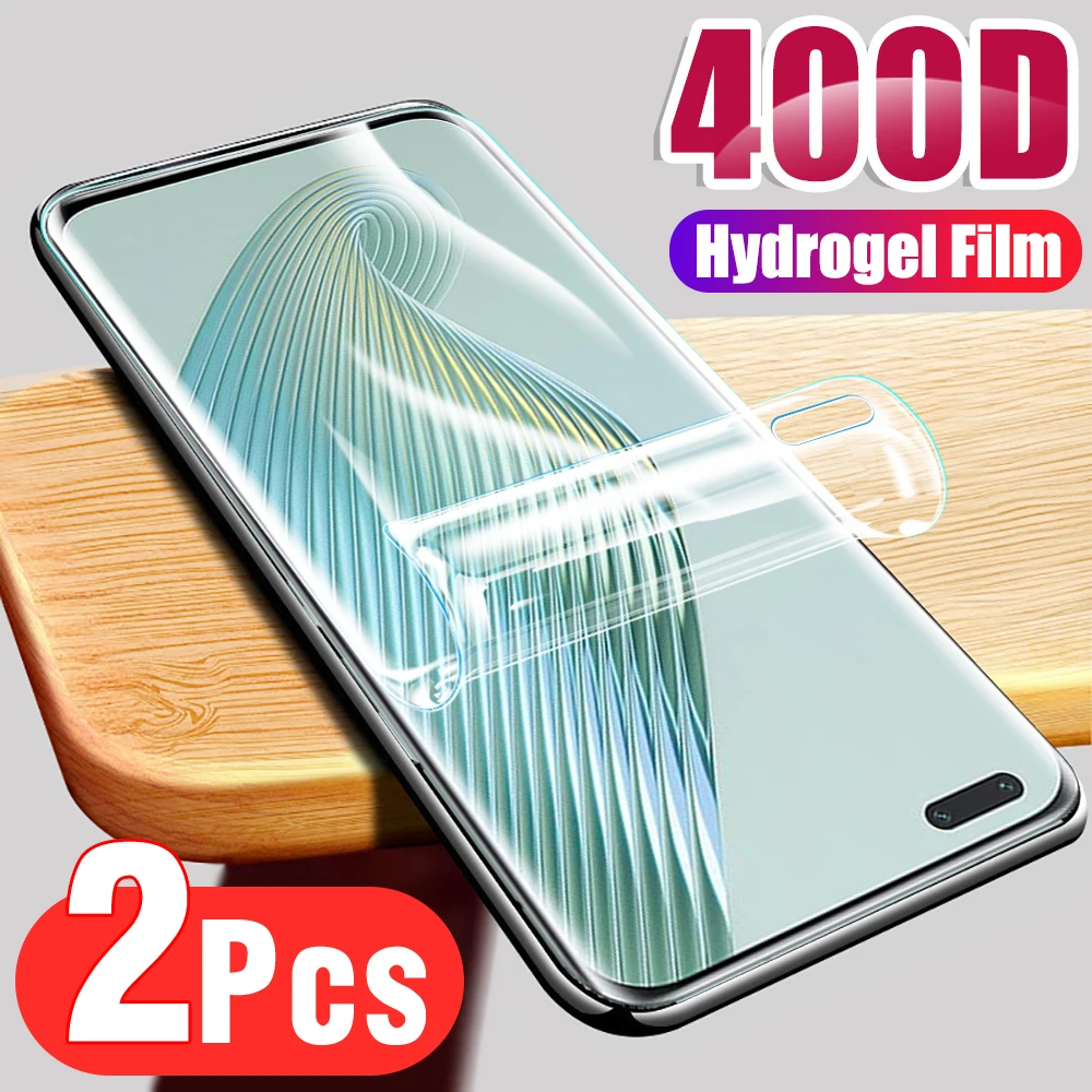 

2pcs Front Hydrogel Film For Honor Magic5 Pro Full Coverage Soft Protective Screen Protector Film Honar Magic5 Magic 5 Pro 5Pro