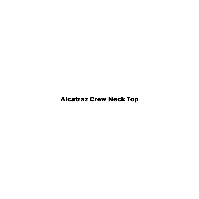

Топ с круглым вырезом Alcatraz