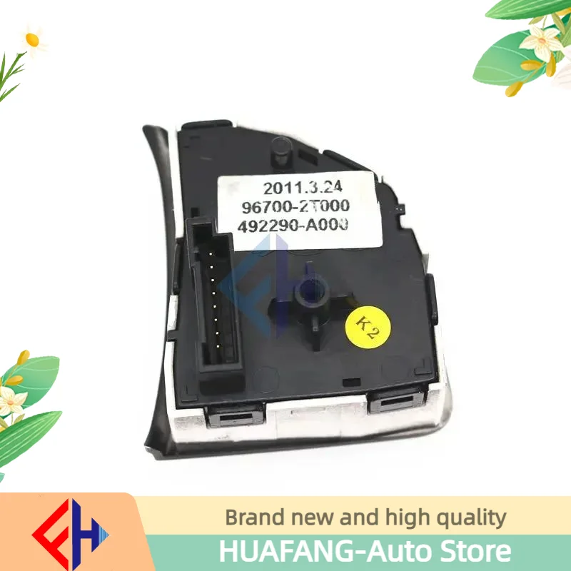 Оригинальная Кнопка управления громкостью на руль 967002t000ca 96700-2t000ca для Kia 2011 2012 2013