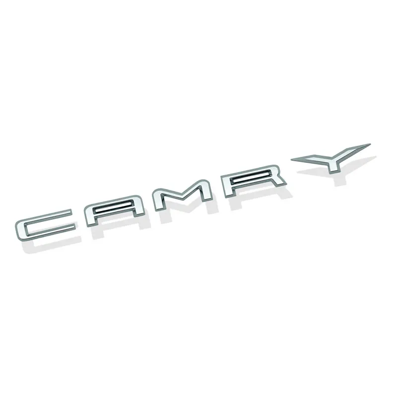 Автомобильная 3D ABS буква задняя зеркальная эмблема значок наклейка для Toyota Camry