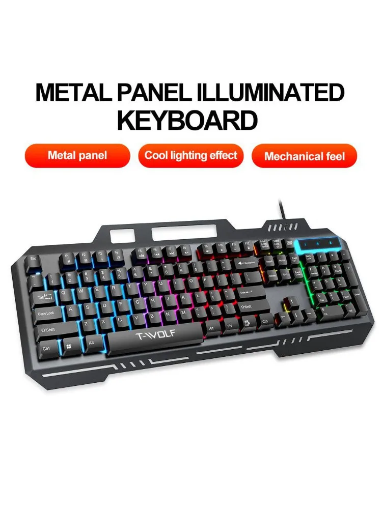 Проводные геймерские клавиатуры компьютерные USB-компьютерные игры