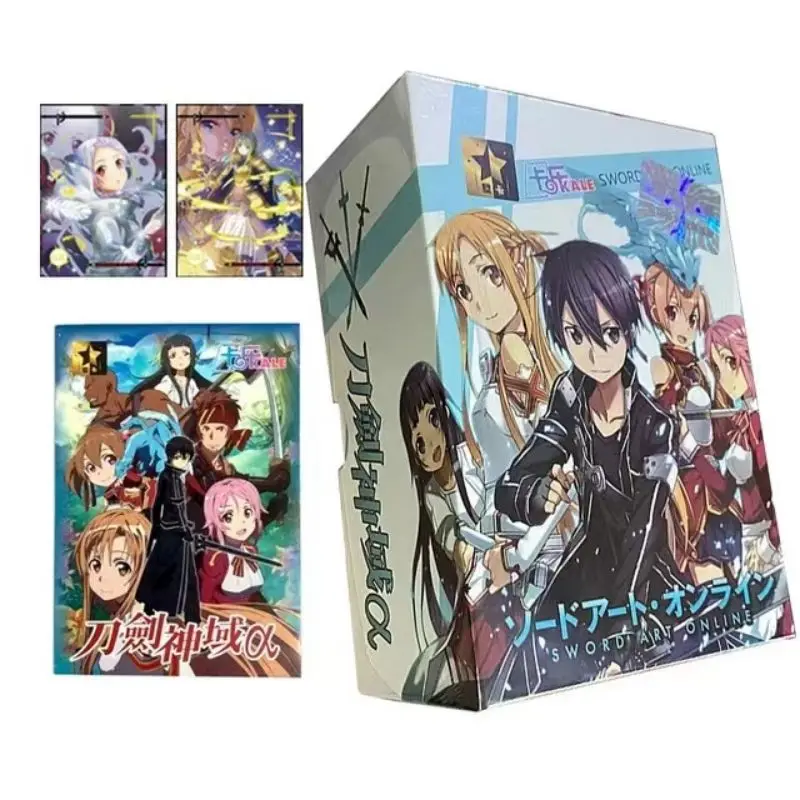 

Sword Art Online Card Anime Card Booster Box Rare VR CP GR LR UR Card Collection Card Children's Card Toy Gifts