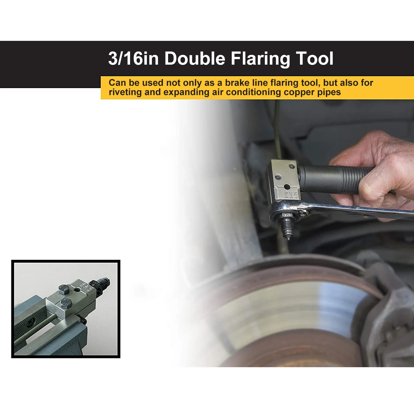 3/16 Дюймов Металлический Ручной Мотоцикл Автомобиль Грузовик Тормозная Линия