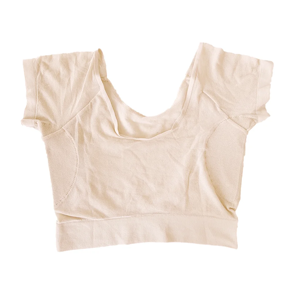 

Absorb Sweat Pad Miss Womens Athletic Tank Top Reusable Pads Modal Armpit Vest