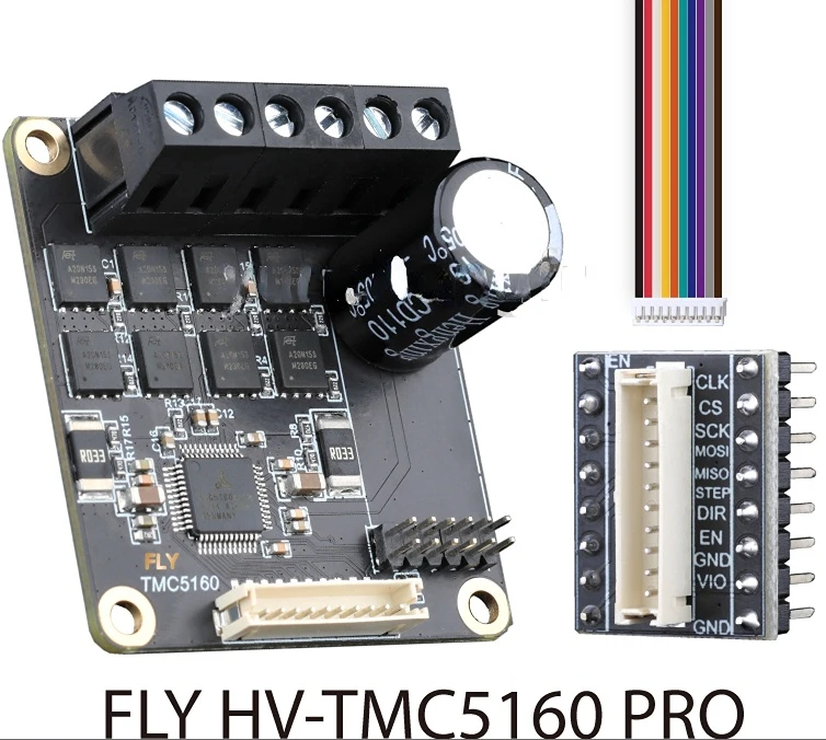 

For FLY 24V-48V TMC5160 Pro up to 6A High Current Spi Driver Marlin Klipper
