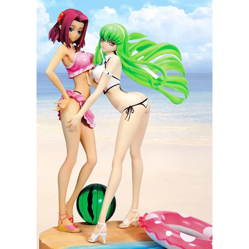 Фигурка CODE GEASS Lelouch of the Rebellion C.C. Kallen Stadtfeld аниме прекрасная фигурка модель орнамент