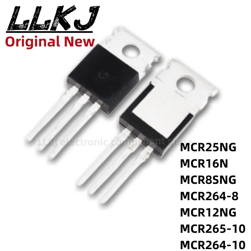 

1pcs MCR25NG MCR16N MCR8SNG MCR264-8 MCR12NG MCR265-10 MCR264-10 TO-220 MOS FET