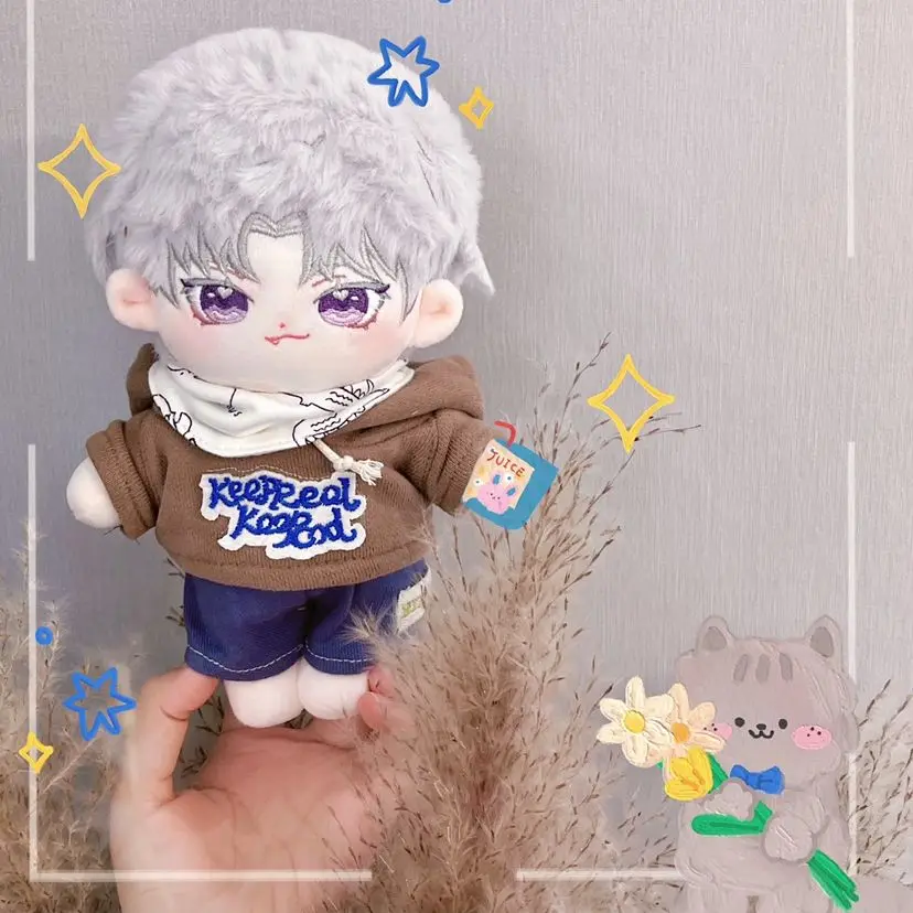 

Anime Light and Night Charile 20cm Plush Stuffed Doll Without Clothes Outfit Toys Cute Plushie Cosplay Pillow Christmas Gifts