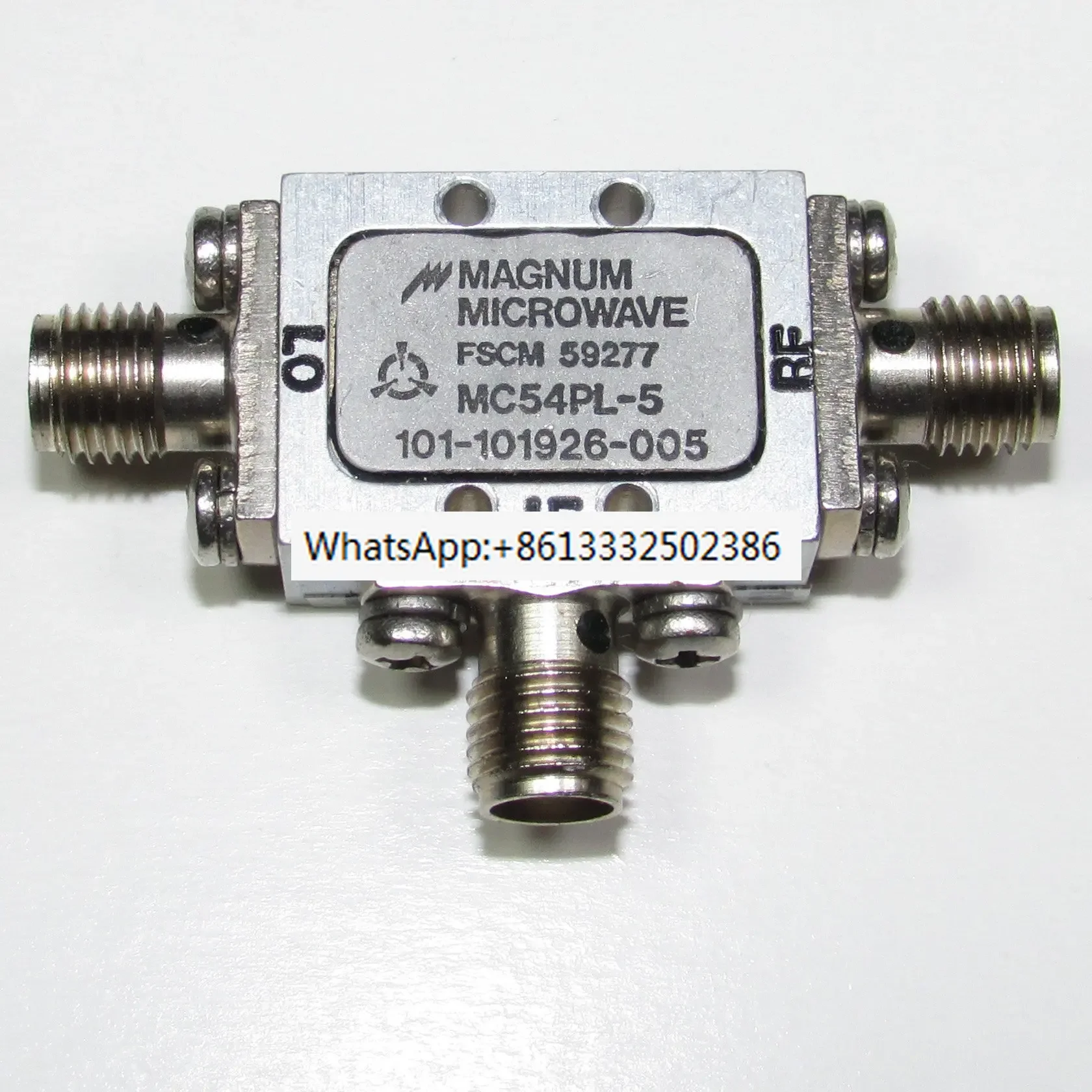 MAGNUM MC54PL-5 3 5-12 ГГц SMA RF микроволновый коаксиальный двойной балансный микшер