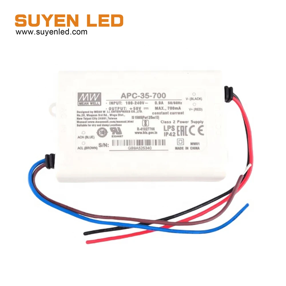 Лучшая цена задний свет импульсный источник питания 35 Вт 50 в |