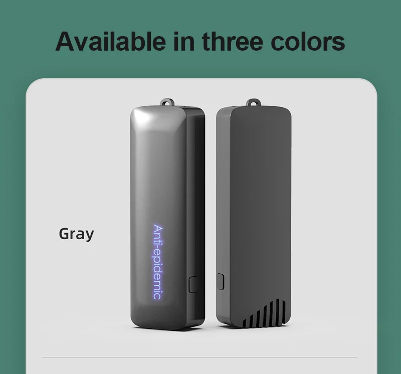 

Портативный мини-генератор отрицательных ионов Usb 5 В, 300 мАч