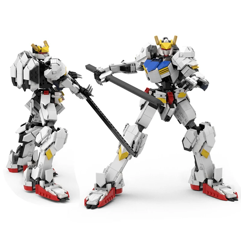 

Mechanical RX-78 Mecha Robot Barbotos Anime Figures Building Blocks Anime Character MOC Bricks Toys for Children Xmas Gifts
