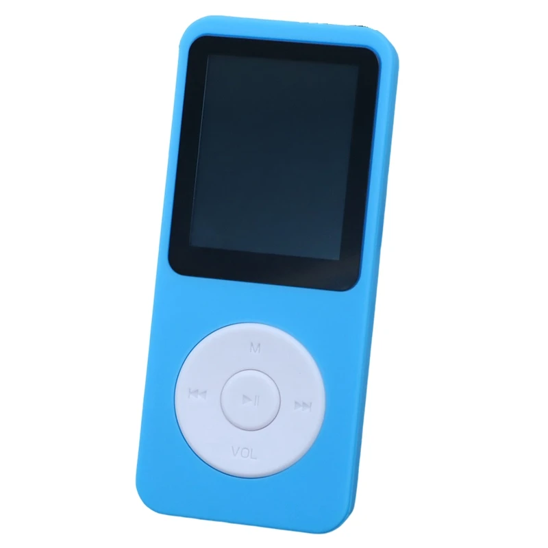 

Portable 1.8 Inch Color Screen MP3 MP4 FM Music Player For Kids Holiday Gifts-Blue
