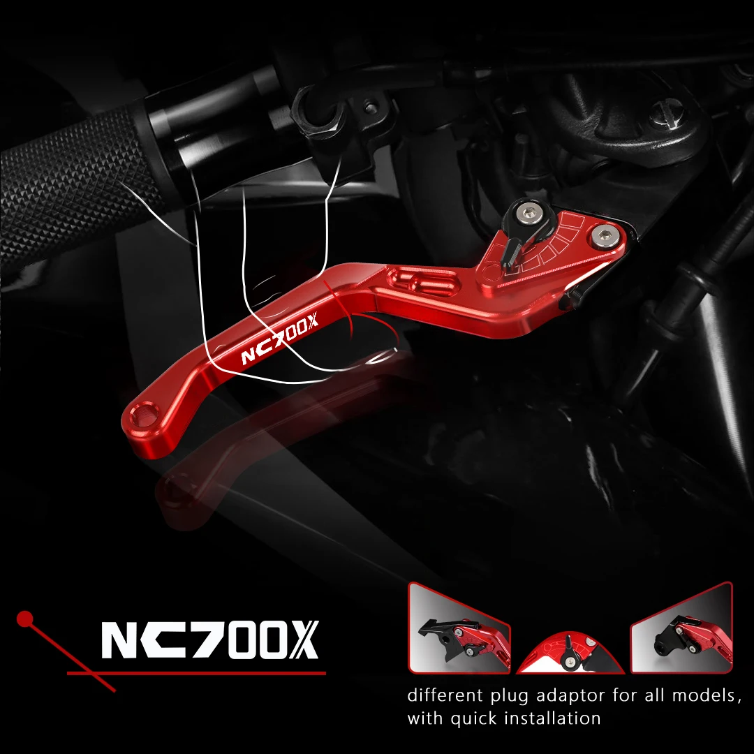 

Регулируемый короткий тормозной рычаг сцепления NC700X 2012-2013 для мотоцикла HONDA NC 700X NC700 X 2012 2013, алюминий
