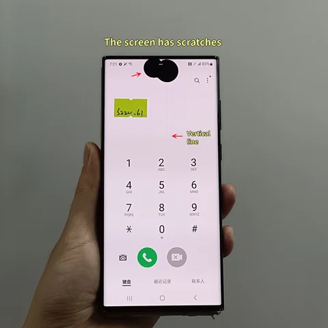 ЖК-дисплей AMOLED 6,8 дюйма S22Ultra для Samsung Galaxy S22, ультратонкий дисплей, ЖК-экран с дефектом Φ/DS S908N S908U, деталь ЖК-дисплея