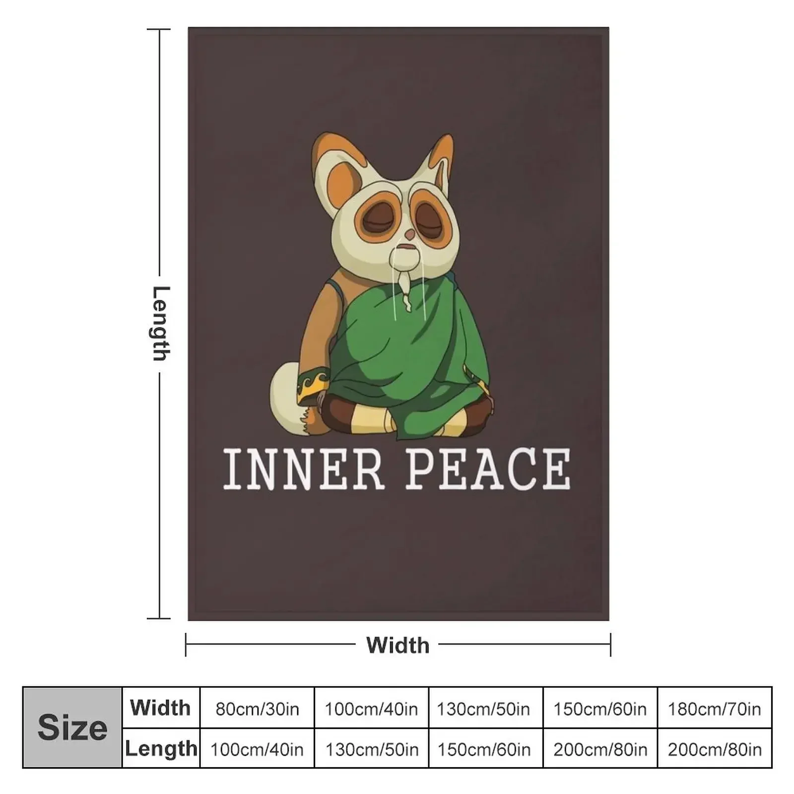 Одеяло Shifu внутреннего мира дорожные одеяла для детских одеял