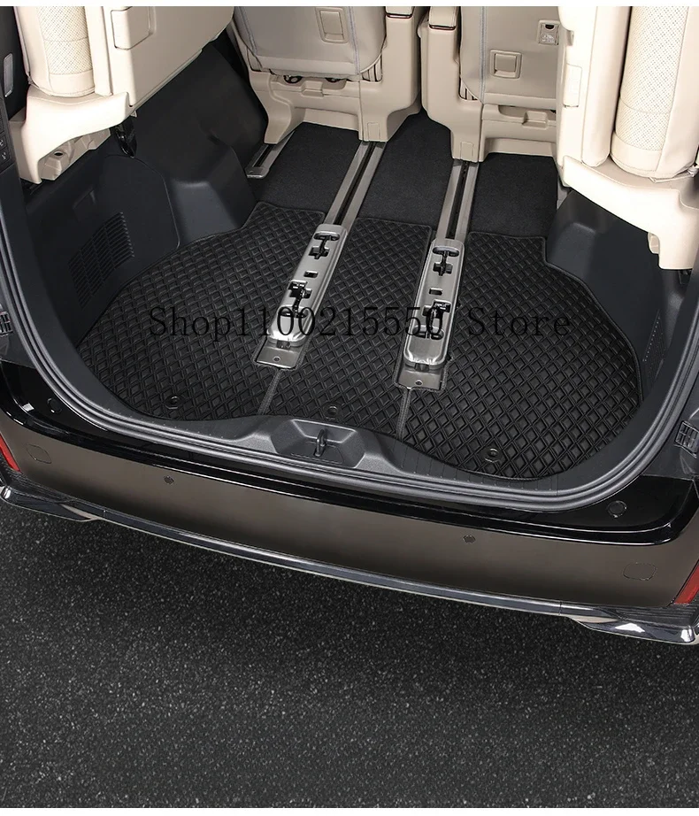 Кожаный коврик для Toyota Alphard Vellfire 40 Series 2024 задний багажник защита от грязи
