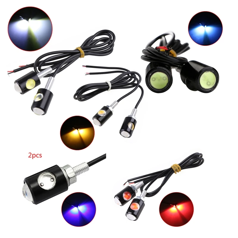 

12V Universal Motorcycle Tail Brake Rear License Plate Light Waterproof LED Lamp Motorbike Tail Light