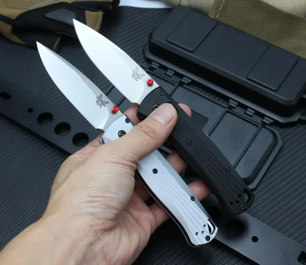 

High Quality M390 Blade Outdoor Tactical Folding Knife Benchmade 535 Aluminum Handle Camping Safety Pocket Military Knives
