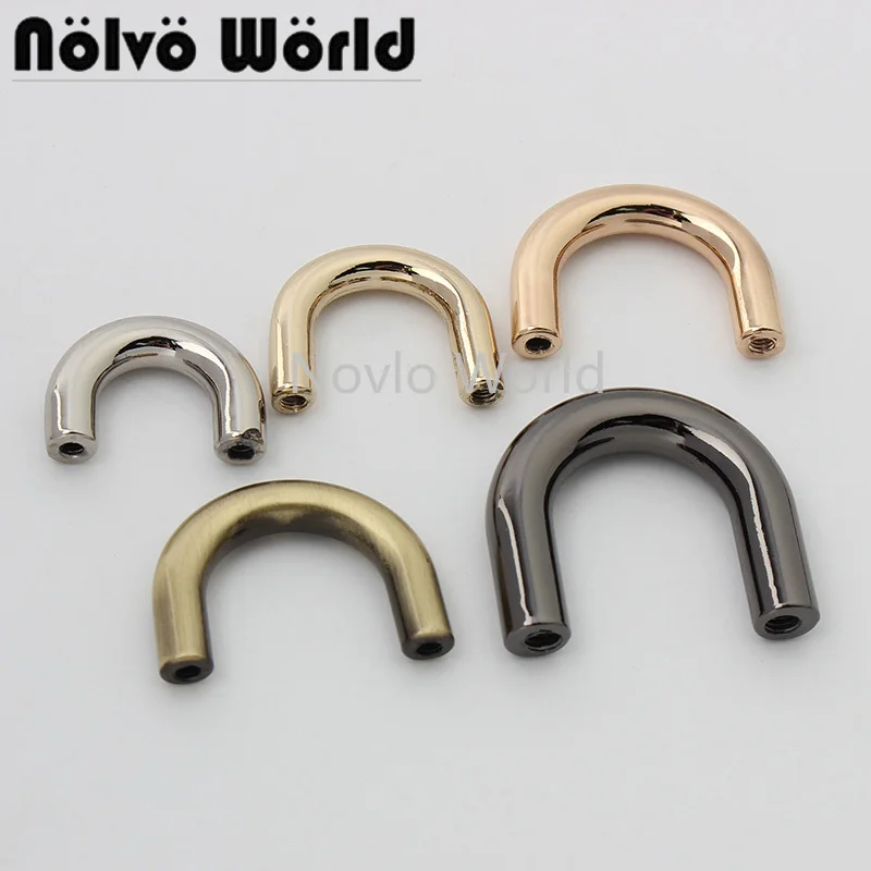 

10-50pieces 4 sizes 12mm 15mm 18mm 19mm arch bridge for DIY handlbag bridge connector hanger bag accessories