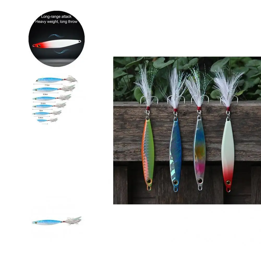

Versatile Fake Bait Silk Line Tail Sharps Hook Streamline Design Fake Bait Artificial Bait Fishing Lure