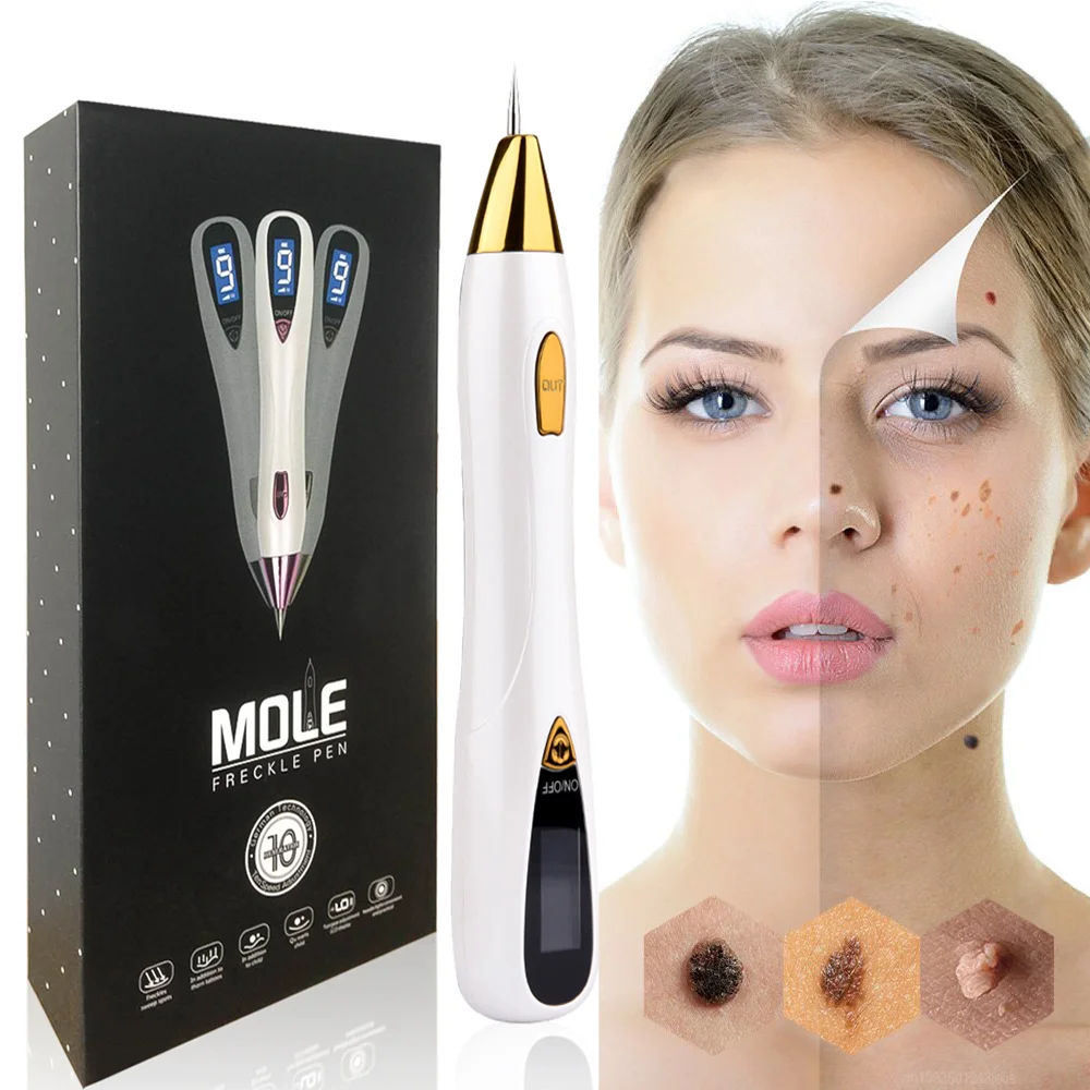 

Professional Skin Tag Remover Plasma Pen Freckle Mole Warts Removal Lcd Nevus Tattoo Black Spots Remover Blemish Removal Pen