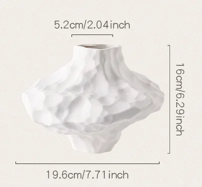 

Керамическая ваза с каменным узором