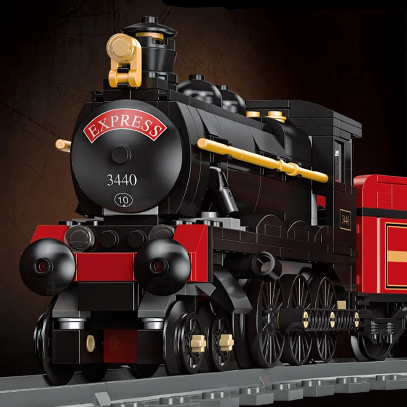 

New Technical City RC Train Track Remote Control Train Rail Electric Car train Building Blocks Bricks Toys Children Gifts Kid