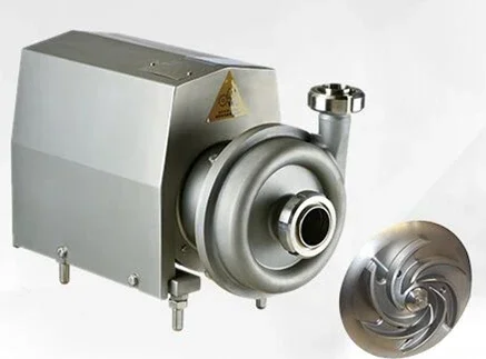 Отцентровый насос для санитарного молока ss316l пищевой двигатель ABB из нержавеющей