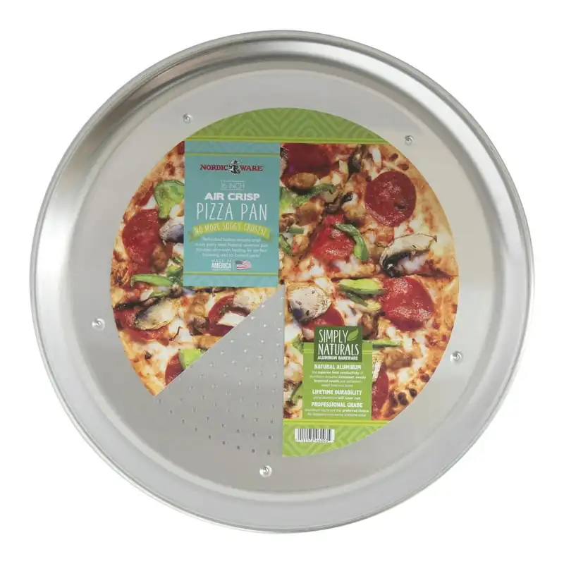 

Aluminum Air Crisp Pizza Pan, 16"