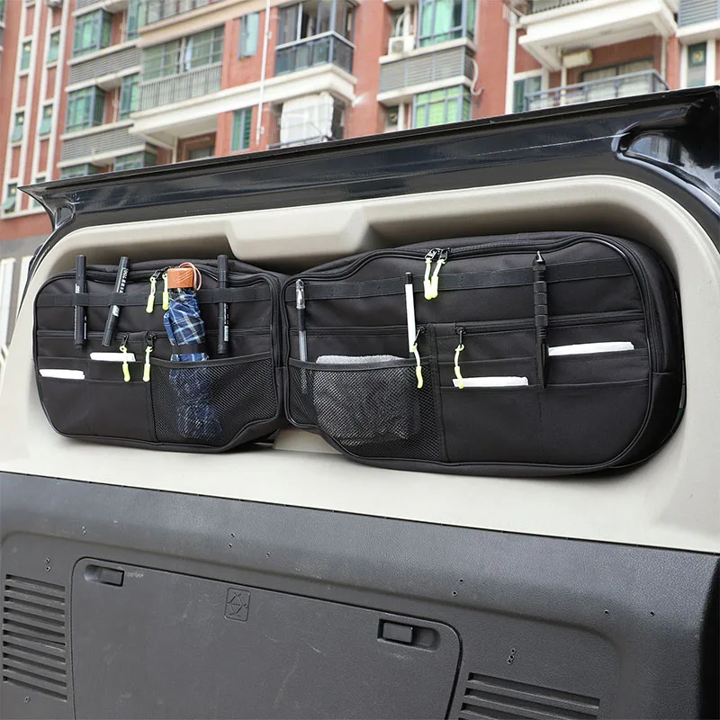 Для Hummer H3 2005-2009 багажник автомобиля задняя дверь окно сумка для хранения