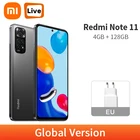 Xiaomi Redmi Note 11 4 Гб 128 Гб телефон Snapdragon 680 33 Вт Pro Быстрая зарядка 50MP четыре камеры 90 Гц FHD + AMOLED