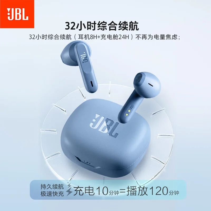 Беспроводная Bluetooth-гарнитура JBL WAVE FLEX True