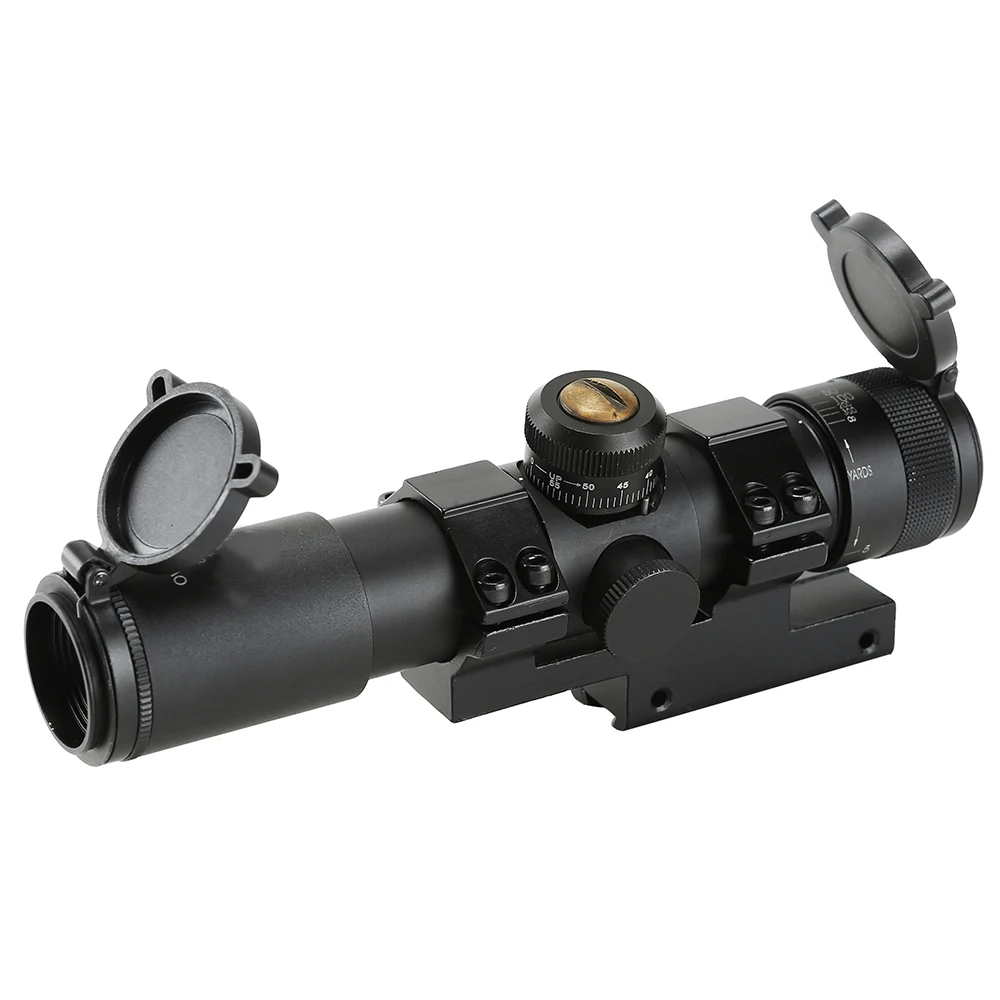 Оптический прицел EB SS2 4x21 AO, стеклянная гравированная сетка, компактный охотничий оптический прицел с креплением