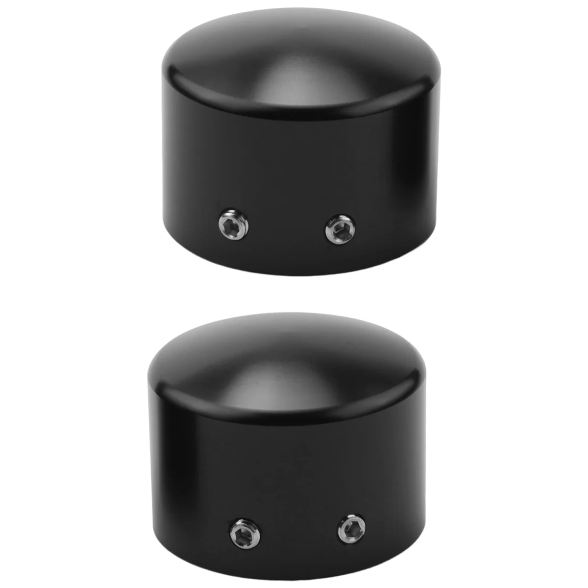 

Black Front Axle Nut Cover Cap for Softail Sportster Dyna Road King Vrod King