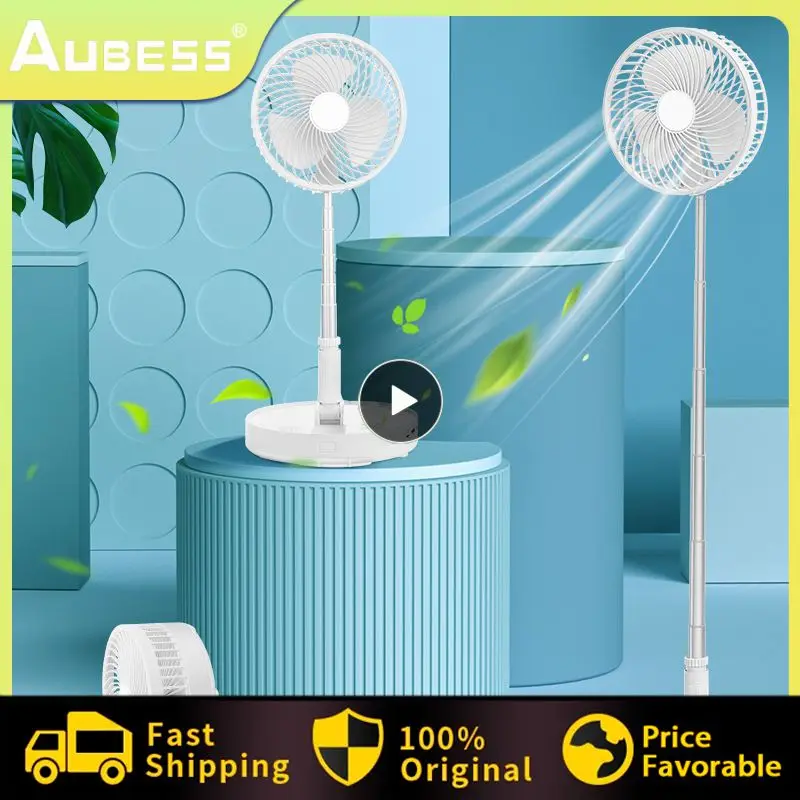 

2/3/5PCS White Folding Desktop Fan Convenient Desktop Silent Fan Insert The U Disk Speaker Fan Fan Abs Telescopic 5w