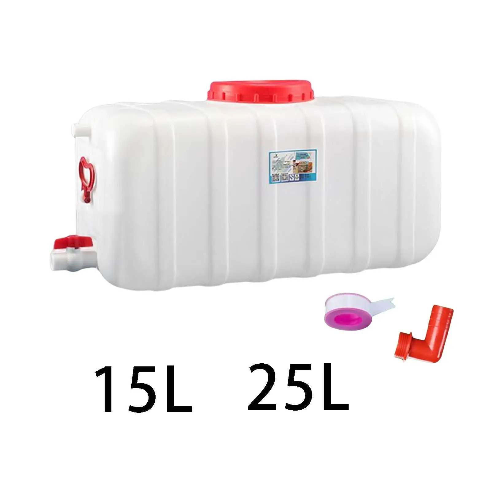 

Water Container Jug with Inlet&Outlet with Cover for Hiking