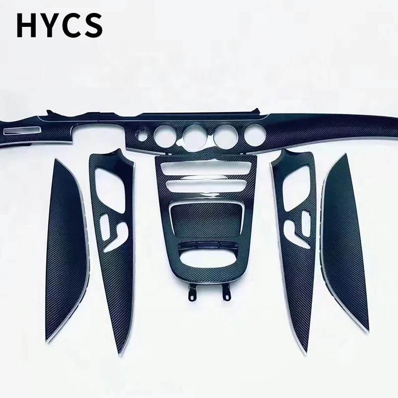 

Пользовательские внутренние детали автомобиля, покрытые углеродным волокном для Mercedes Benz W206 C200 C260 X253 C117 CLA200