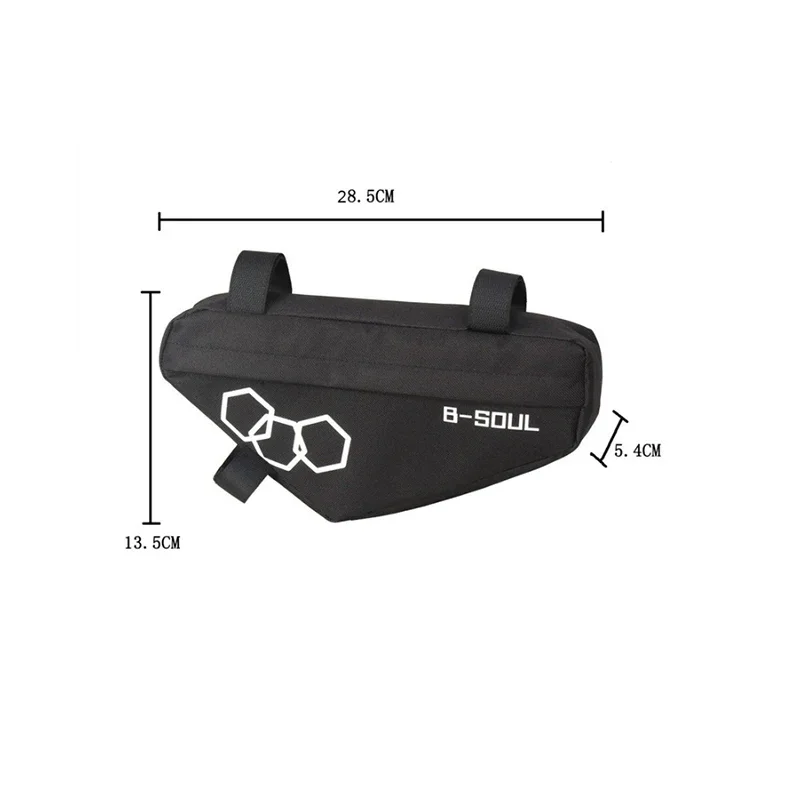Велосипедная сумка водонепроницаемая треугольная сумочка на раму держатель для
