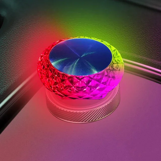 

1 Шт. RGB USB Автомобильное Окружающее Освещение Мини Светодиодные Декоративные Атмосферные Лампы Внутреннее Освещение Компью...