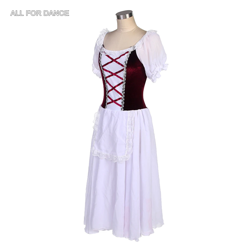 19019 ветрозащитный Красный/Королевский синий/темно-синий лиф балетный костюм