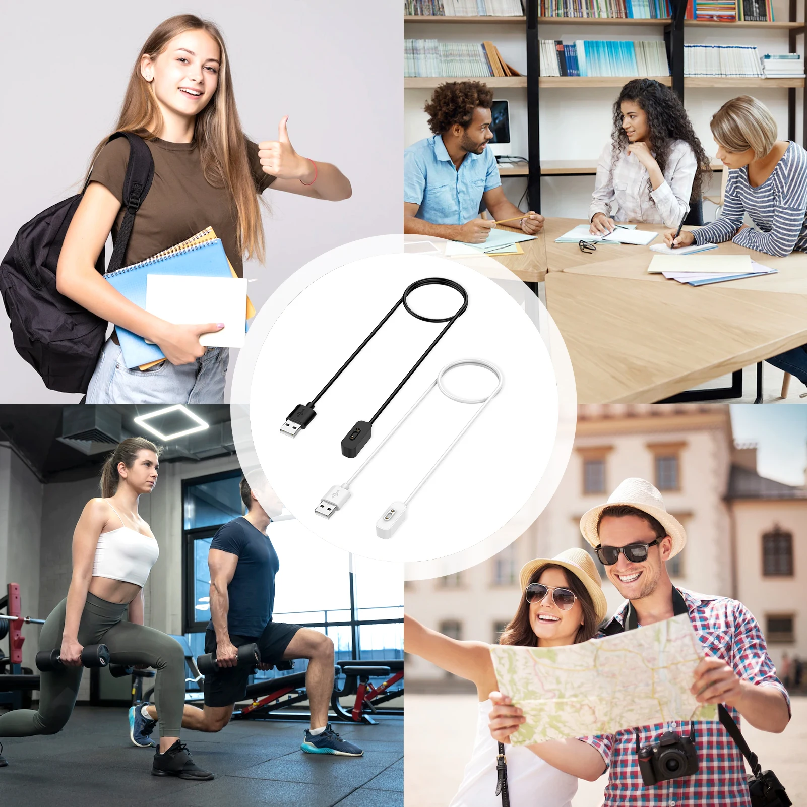 

Cord Charger for Xplora X5 X5 Play X4 Smartwatch Charger Cable Smart Watch Charger for Xplora X5 X5 Play X4 Copper Wire