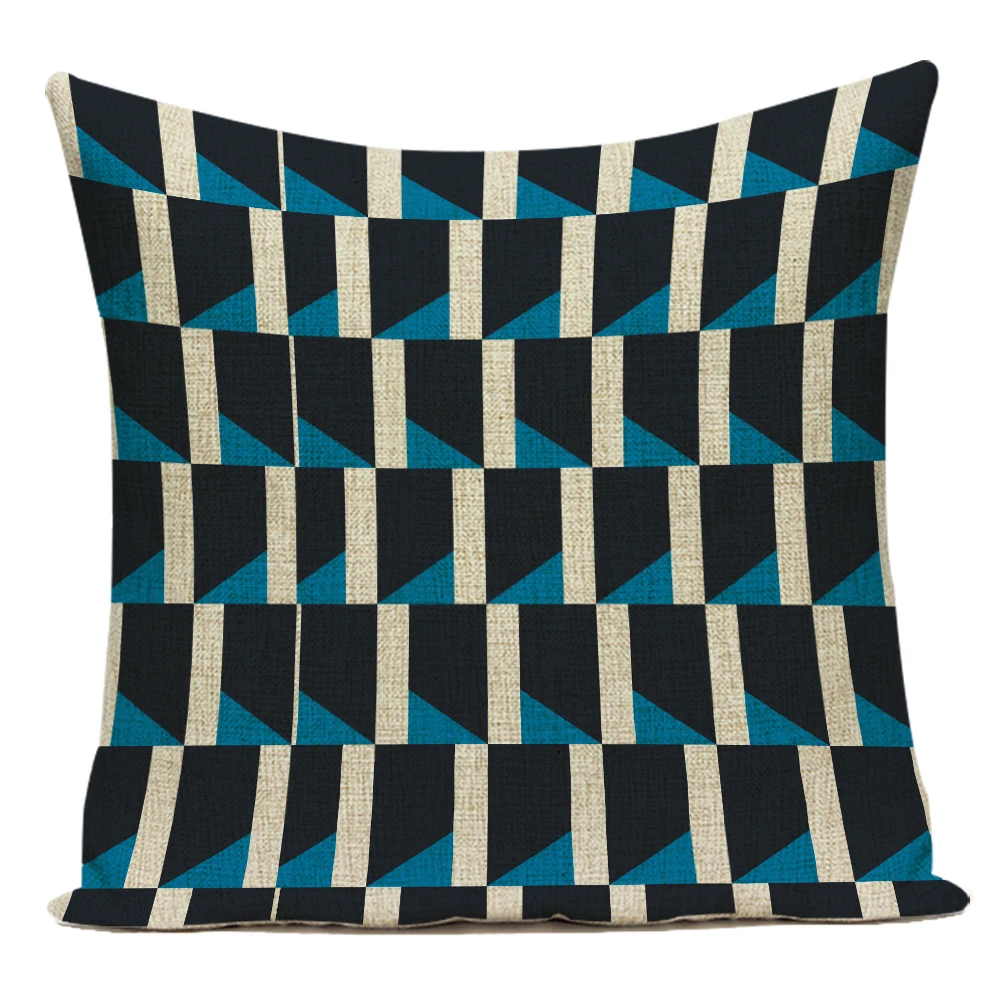 

Useful Things for Home Square Chair Gamer Bedroom Decorative Pillows for Bed Artistic Upholstery Geometry Vintage Cushion E2297