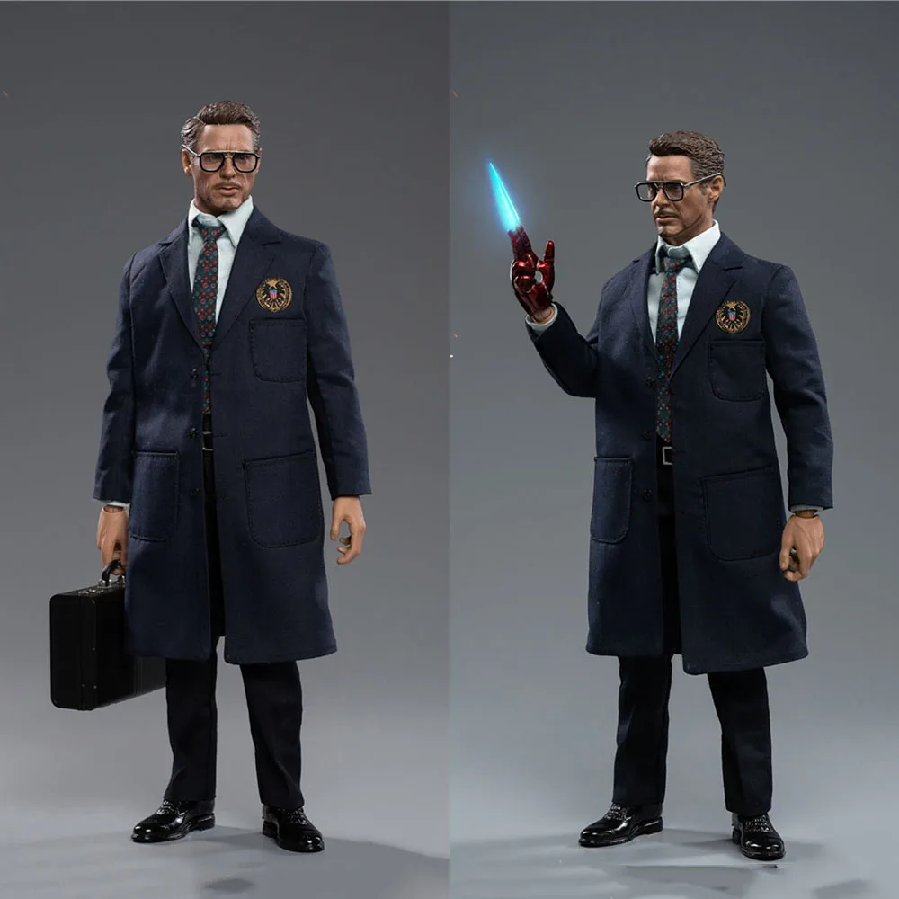 

In Stock MTOYS MS015 Full Set 1/6 Scale Robert Downey Jr. 12'' Male Soldier Classic Movie Action Figure Model For Fans Gifts