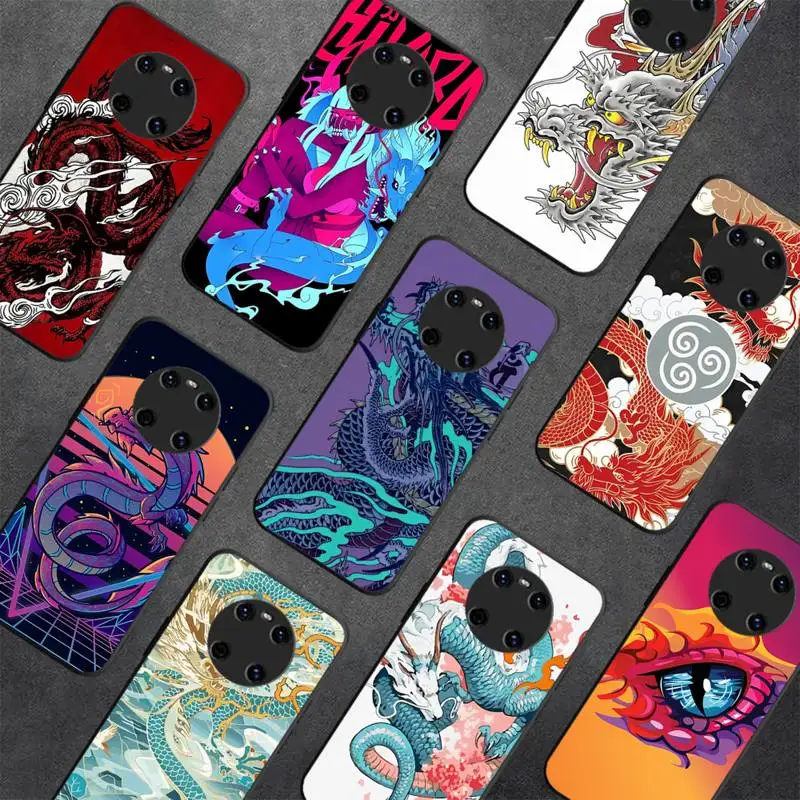 

Dragon Phone Case For Huawei Y5 Y62019 Y52018 Y92019 funda case for 9prime2019