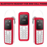 worlds smallest mini mobile phone supports dual sim card supports gsm 2g sim card bm30 handsfree hanging ear bluetooth headphone
